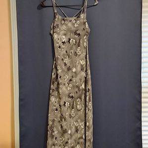 DBY women's long grey dress